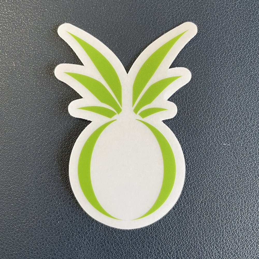 Dudley Stephens Green Pineapple Sticker